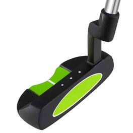 Costway - 27 Inch Junior Mallet Putter for Kids with Stainless Steel Shaft and Headcover - Green