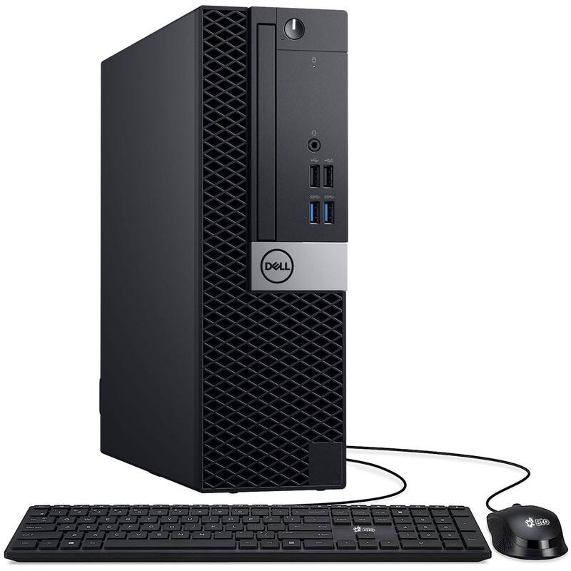 Dell - Refurbished Excellent - OptiPlex 7040 Desktop SFF Computer PC Intel-Core i5-6th 3.20GHz | 16GB DDR4 Ram | 1TB SSD | WiFi | KB & Mouse | Win 11 - Black