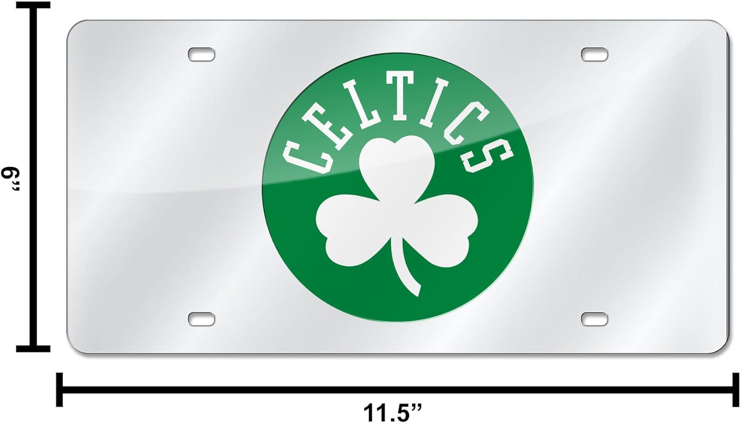 6" x 11.5" CELTICS