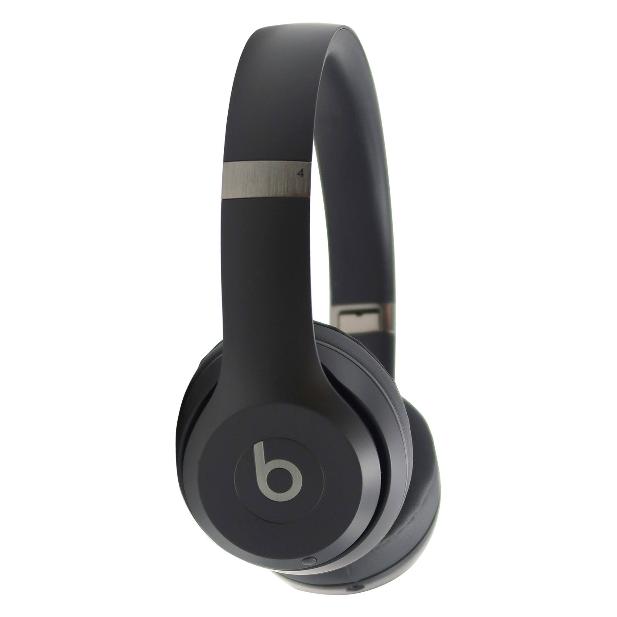 Back. Beats - Beats Solo 4 Wireless On-Ear Headphones Matte Black + JBL T110 in Ear Headphones - Black.