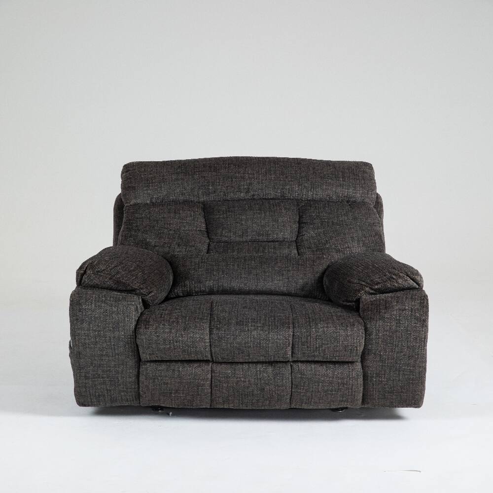 Alt View 6. Ropilly - Ropilly Oversized Electric Lift Chair, Lay Flat Recliner with Heat and Massage, 400 lbs Capacity, Dark Brown - Dark Brown.
