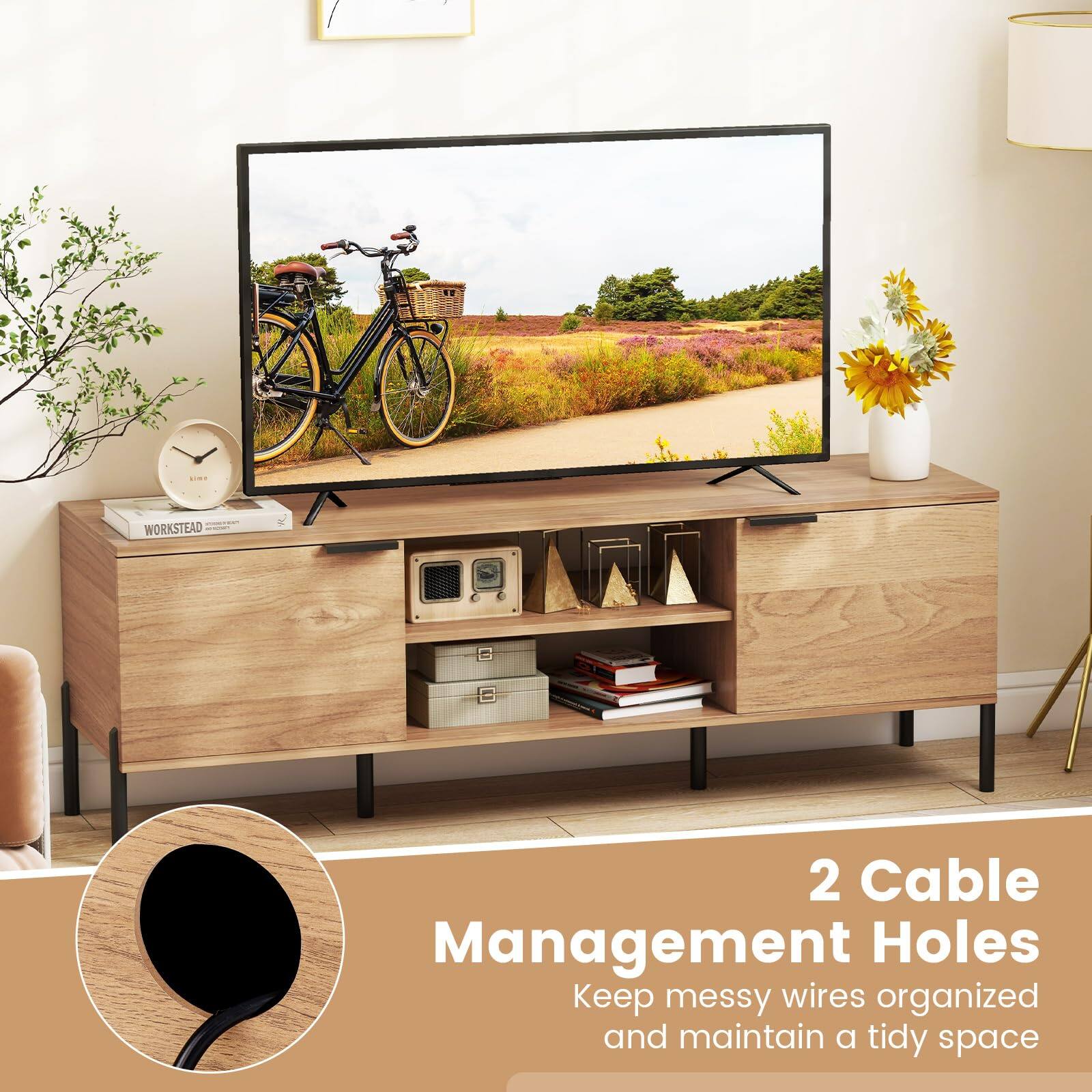 WORKSTEAD  
2 Cable Management Holes  
Keep messy wires organized and maintain a tidy space