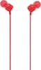 Front. JBL - JBL TUNE 110 RED In-Ear Tangle-Free Wired Headphones (Red).
