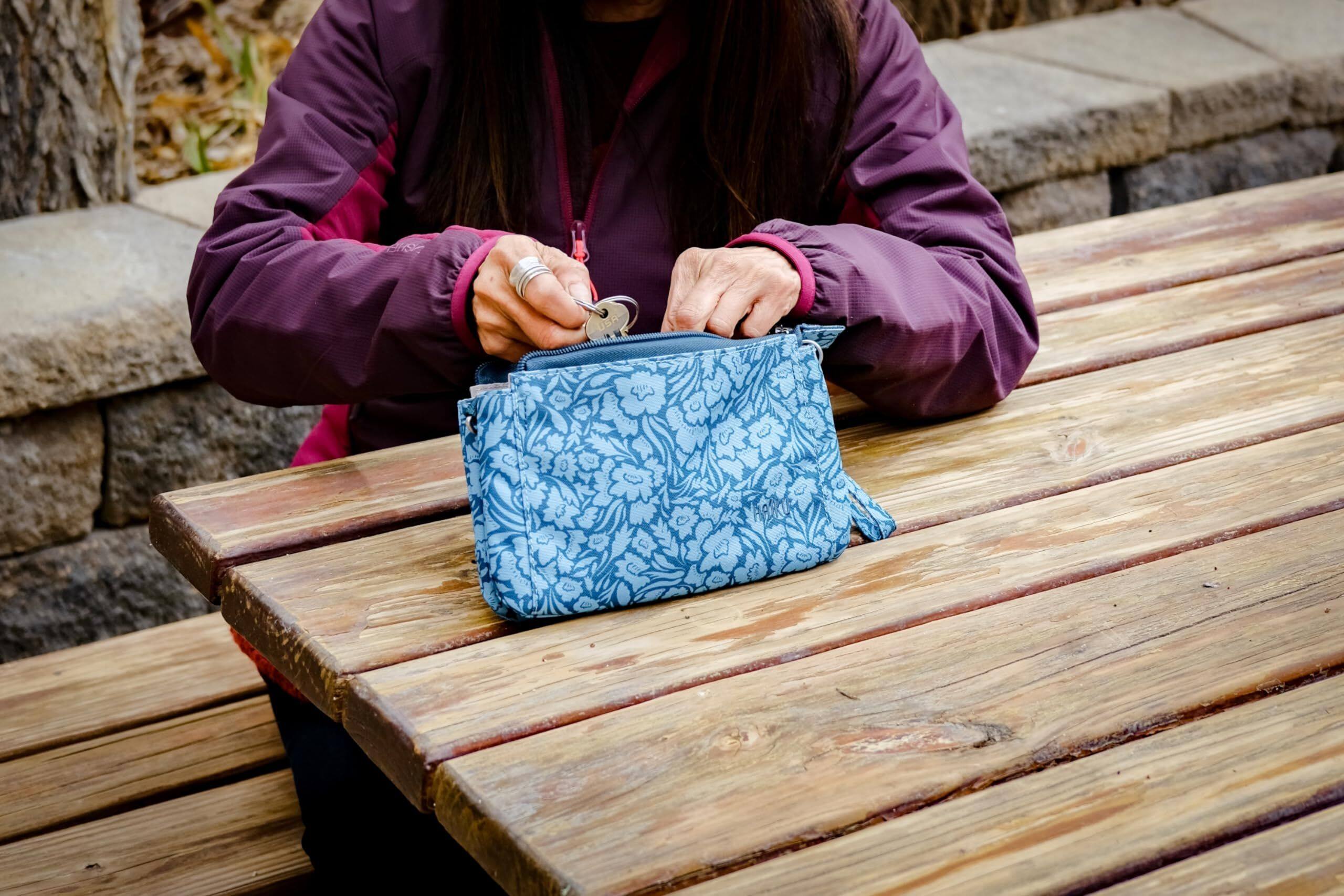 Alt View 2. Haiku - Haiku Stride Wristlet Wallet - Floral Garden.