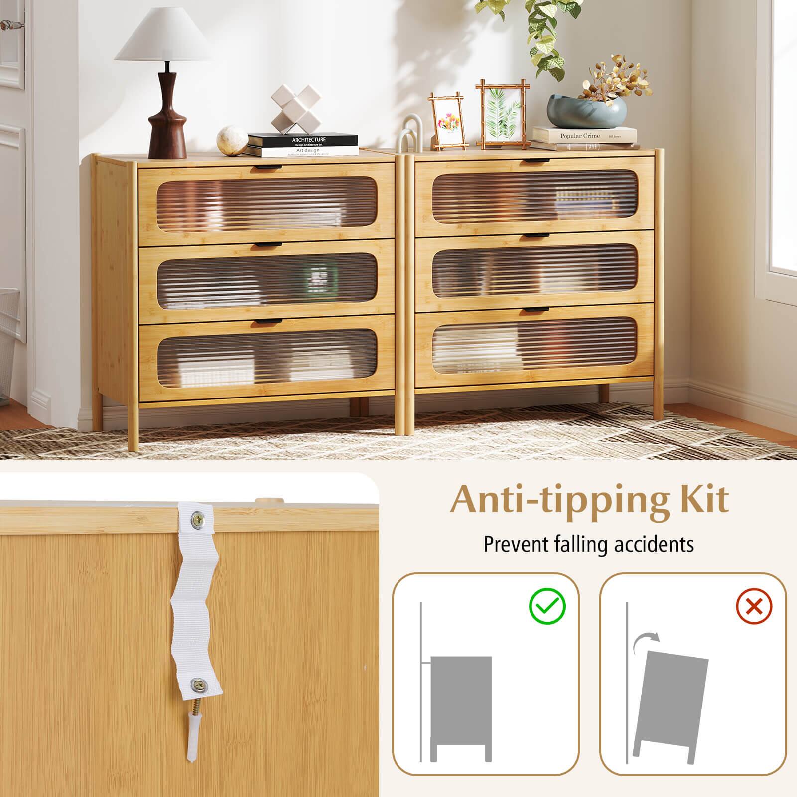 Anti-tipping Kit, Prevent falling accidents