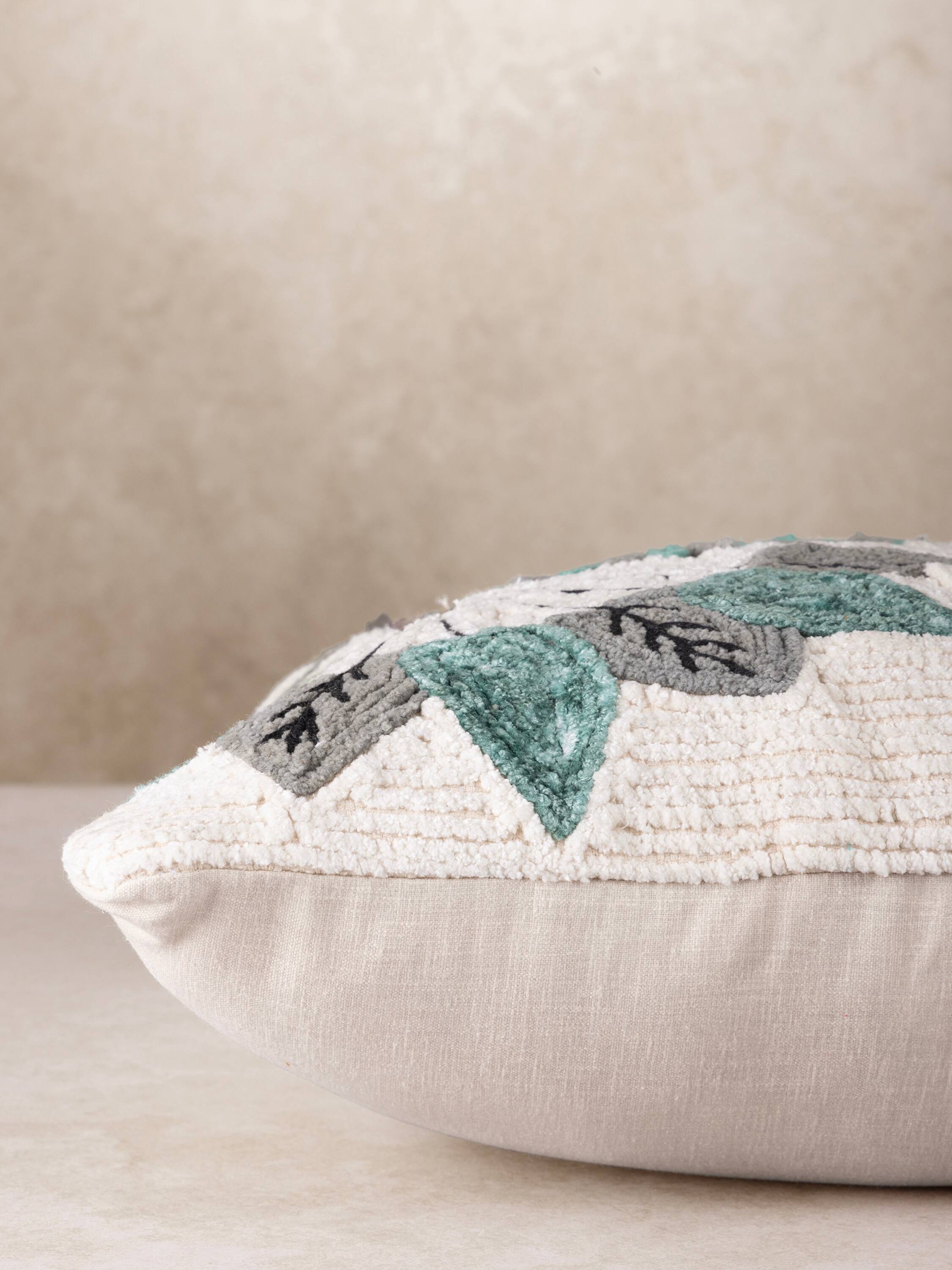 Left. GAURI KOHLI - Giraffe Pillow - Multicolored.