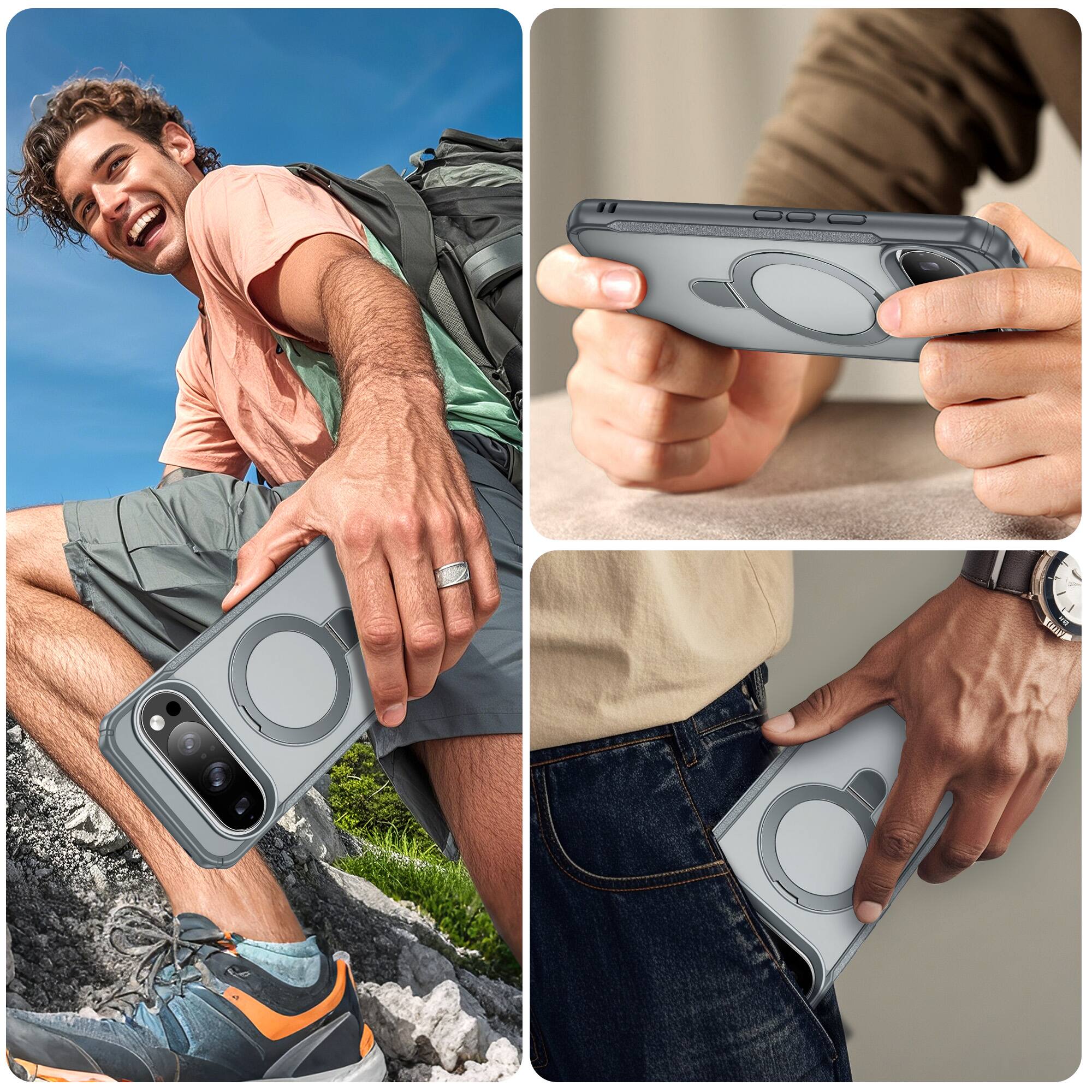 Dteck Rugged Case For Google Pixel 11 Pro XL Slim Magnetic Shockproof ...