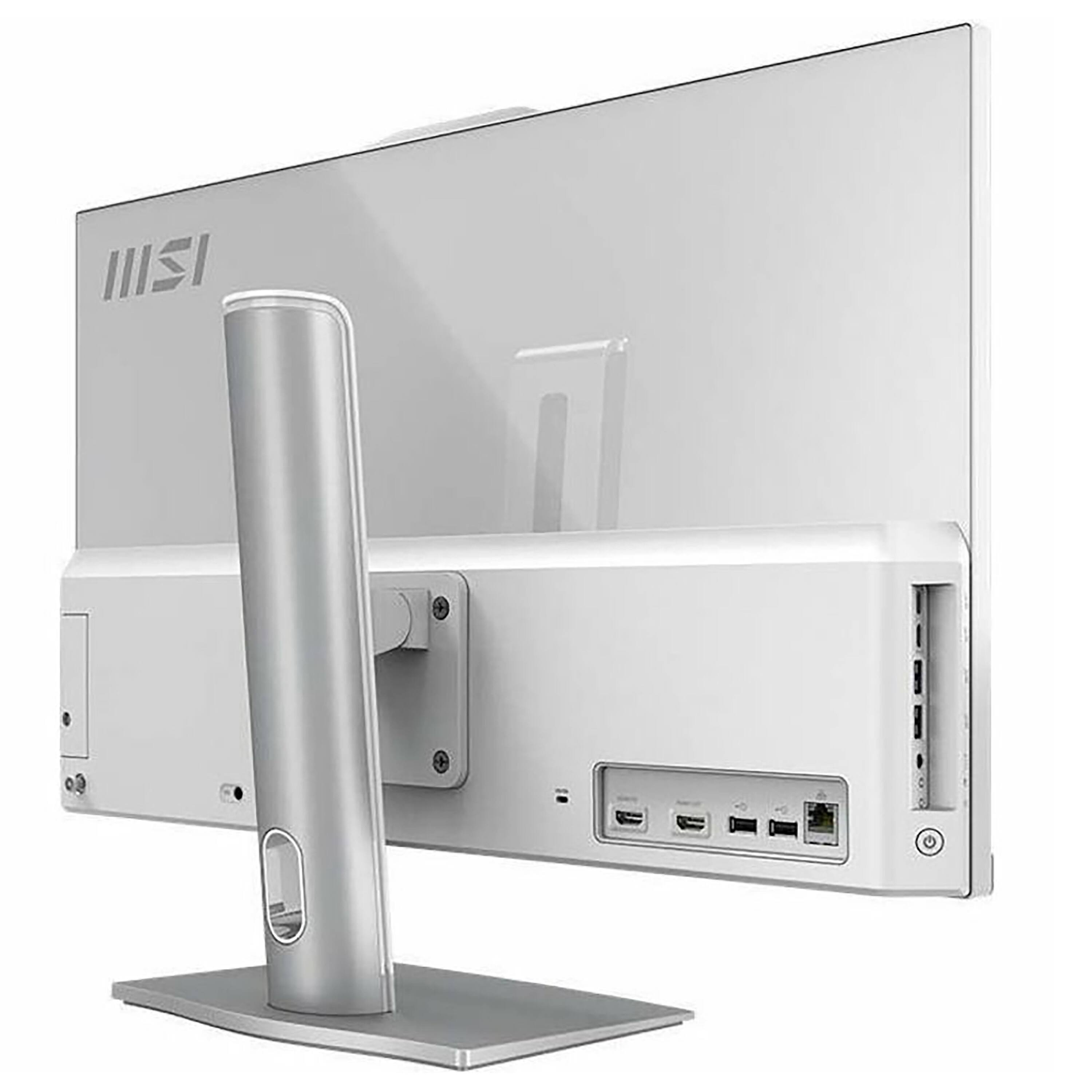 Alt View 1. MSI - Modern AM272P 1M 27" All-In-One - Intel Core 7 - 32 GB Memory - 1 TB SSD - White.