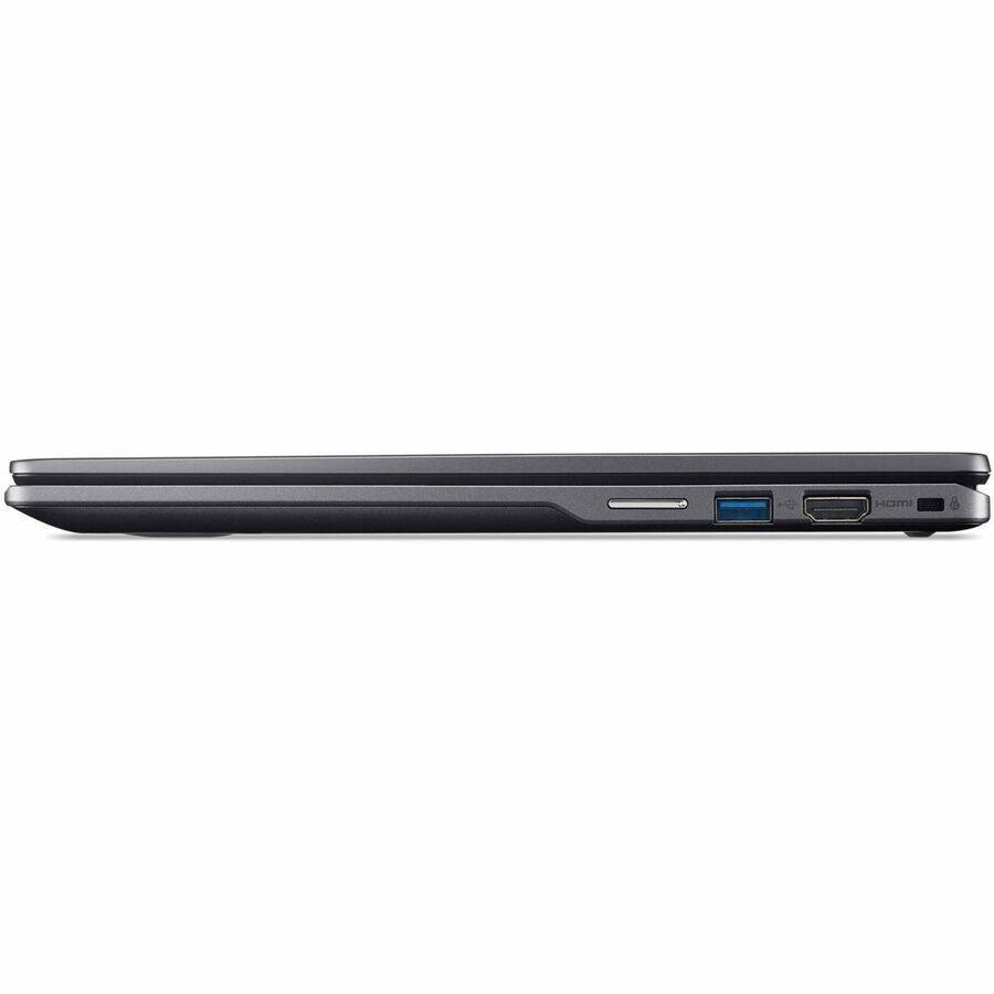 Angle. Acer - Chromebook Plus Spin 514 - Intel Core 5 - 256GB Storage - CP514-4HN-58BV - Black.