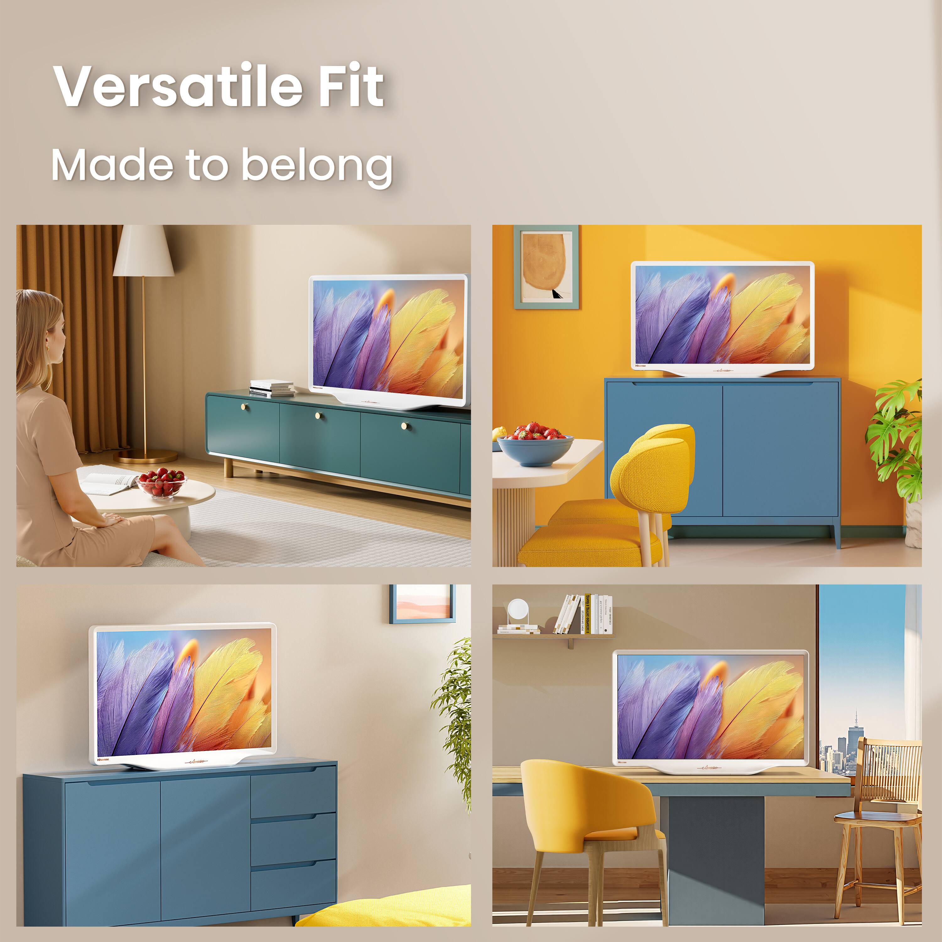 Versatile Fit  
Made to belong