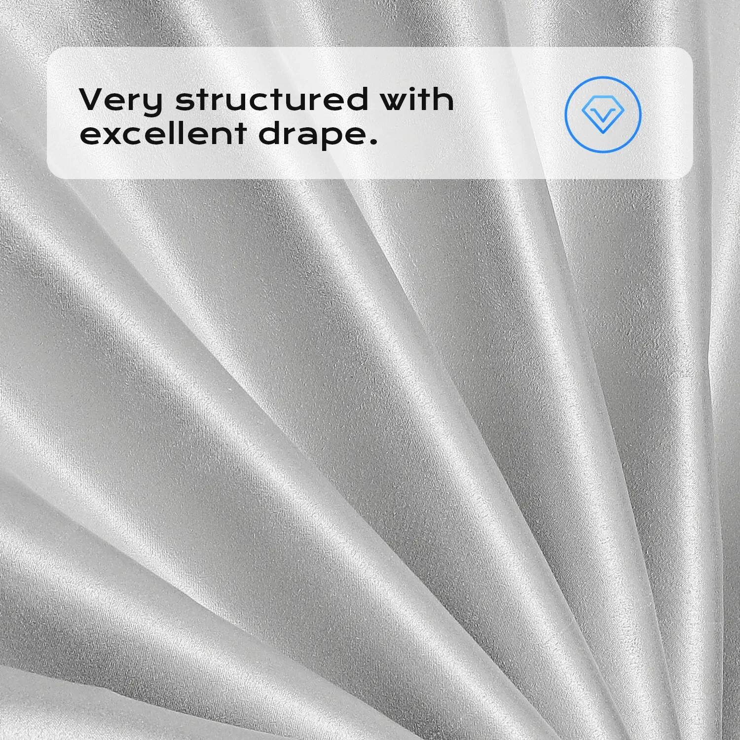 Very structured with excellent drape.