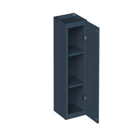 Boyel Living - 12-in W x 30-in H x 12-in D Shaker RTA Kitchen Wall Cabinet with Soft-Close - Charcoal Blue