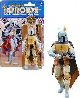 Hasbro - Star Wars: Droids - Black Series - Boba Fett Action Figure - COLLECTIBLES - Multicolor
