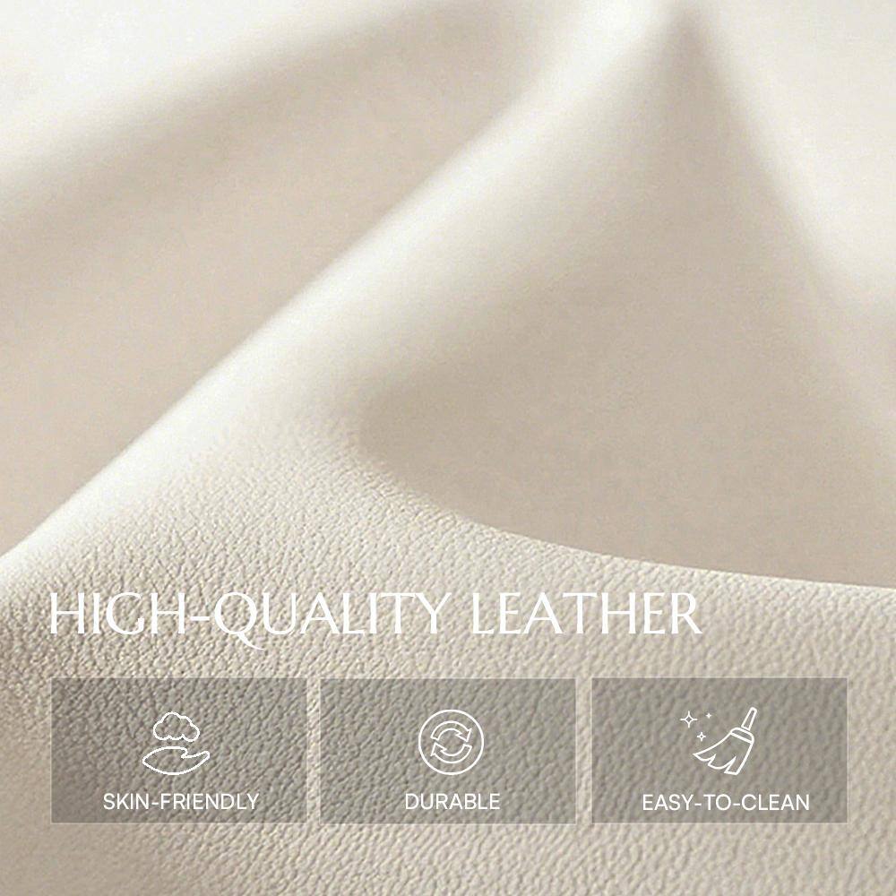 HIGH-QUALITY LEATHER  
SKIN-FRIENDLY  
DURABLE  
EASY-TO-CLEAN