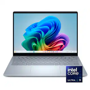 Dell - Plus - 14" 2K 2-in-1 Touchscreen Laptop - Intel Core Ultra 9 288V 2024 - 32GB Memory - 1TB Storage - Copilot+ PC - Ice Blue