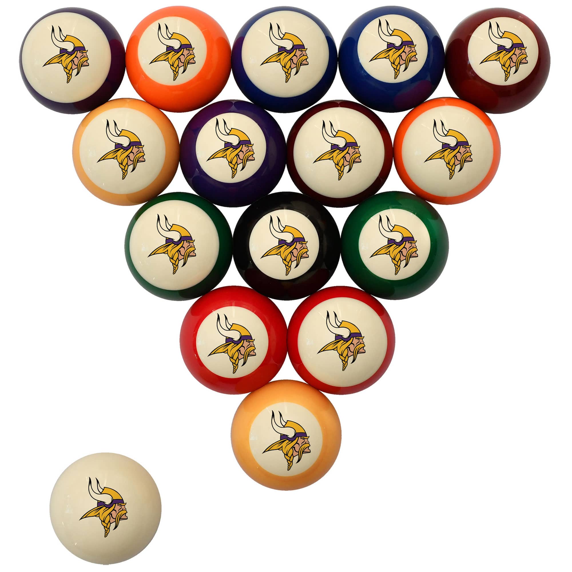 Imperial - Minnesota Vikings Retro Billiard Ball Set - Cream price history on PriceWatchPro
