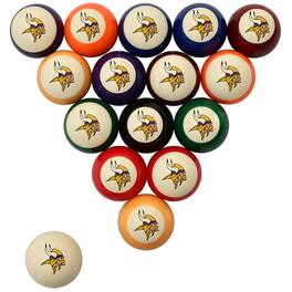 Imperial - Minnesota Vikings Retro Billiard Ball Set - Cream