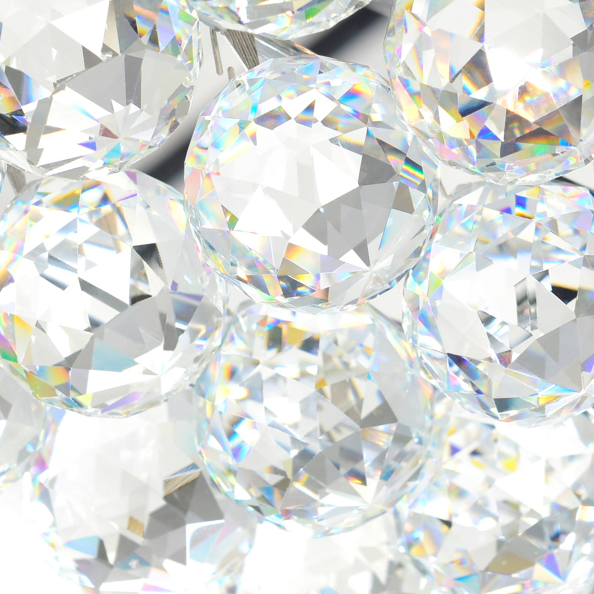 Back. CWI Lighting - Princess 10 Light Down Chandelier With Chrome Finish - Chrome.