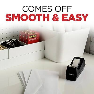 COMES OFF SMOOTH & EASY

Scotch Transparent Tape