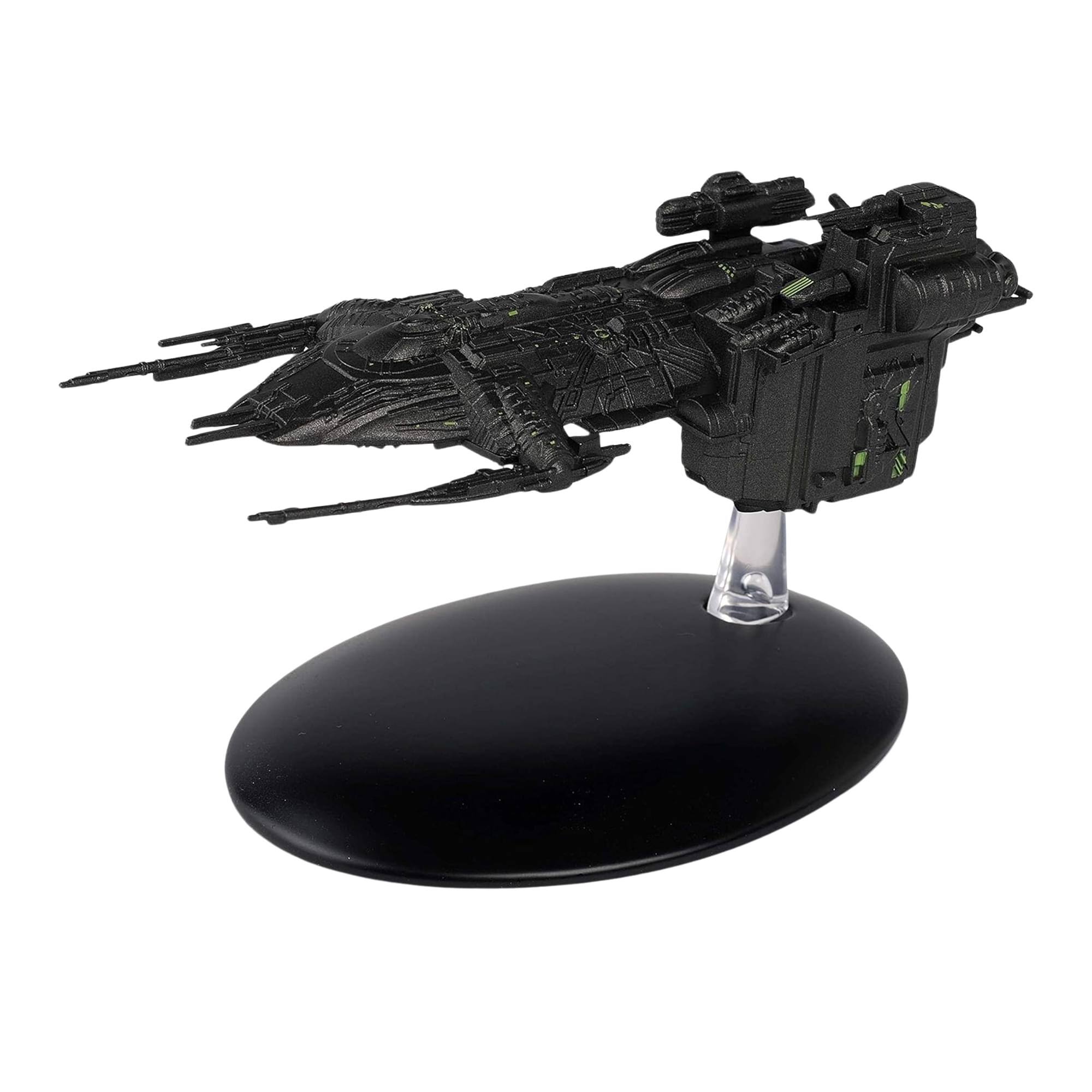Alt View 1. Eaglemoss - Eaglemoss Star Trek Arctic Explorer Borgified Ship Replica - Black.