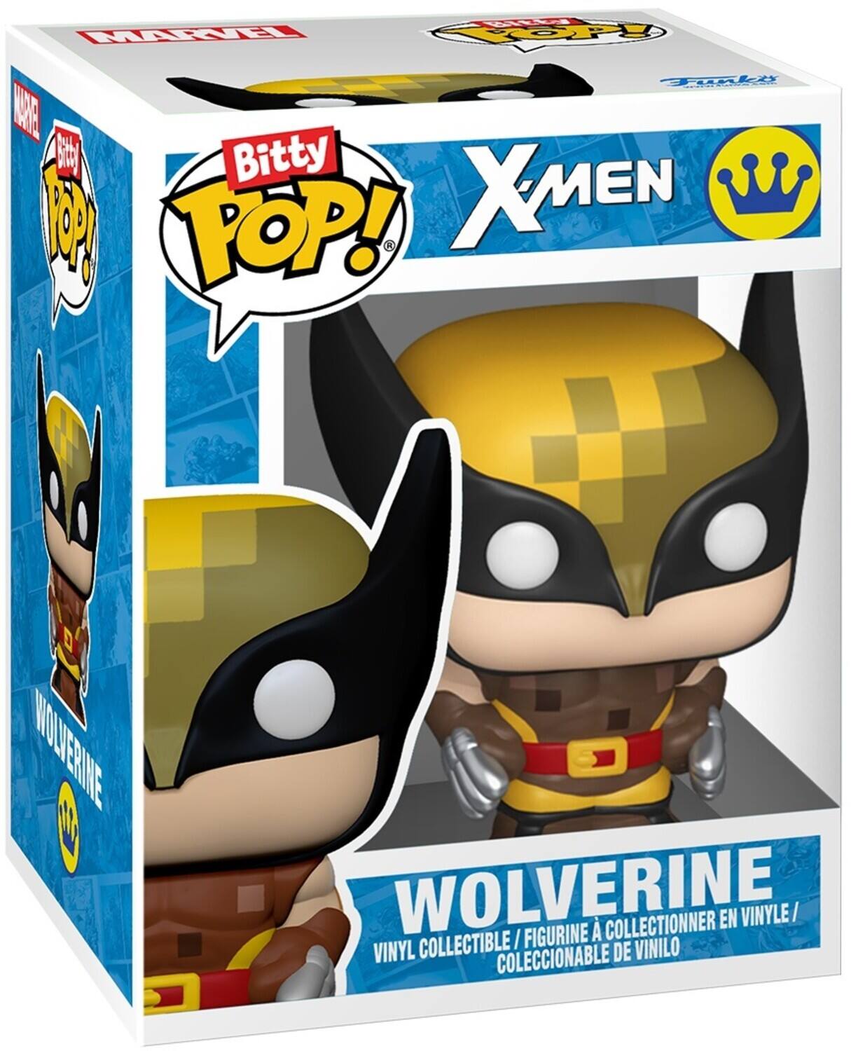 MARR ROPPp 40 TAL BR Bitty POP! XMEN WOLVERINE FIGURINE COLLECTIONNER EN VINYLE/ COLLECTIBLE I VINILO VINYL COLECCIONABLE DE