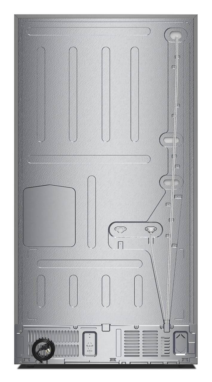 Alt View 23. Maytag - Maytag - Maytag 31 Cu. Ft. XL Capacity French Door Bottom Mount Refrigerator with Ice + Water - Fingerprint-Resistant Stainless Finish.