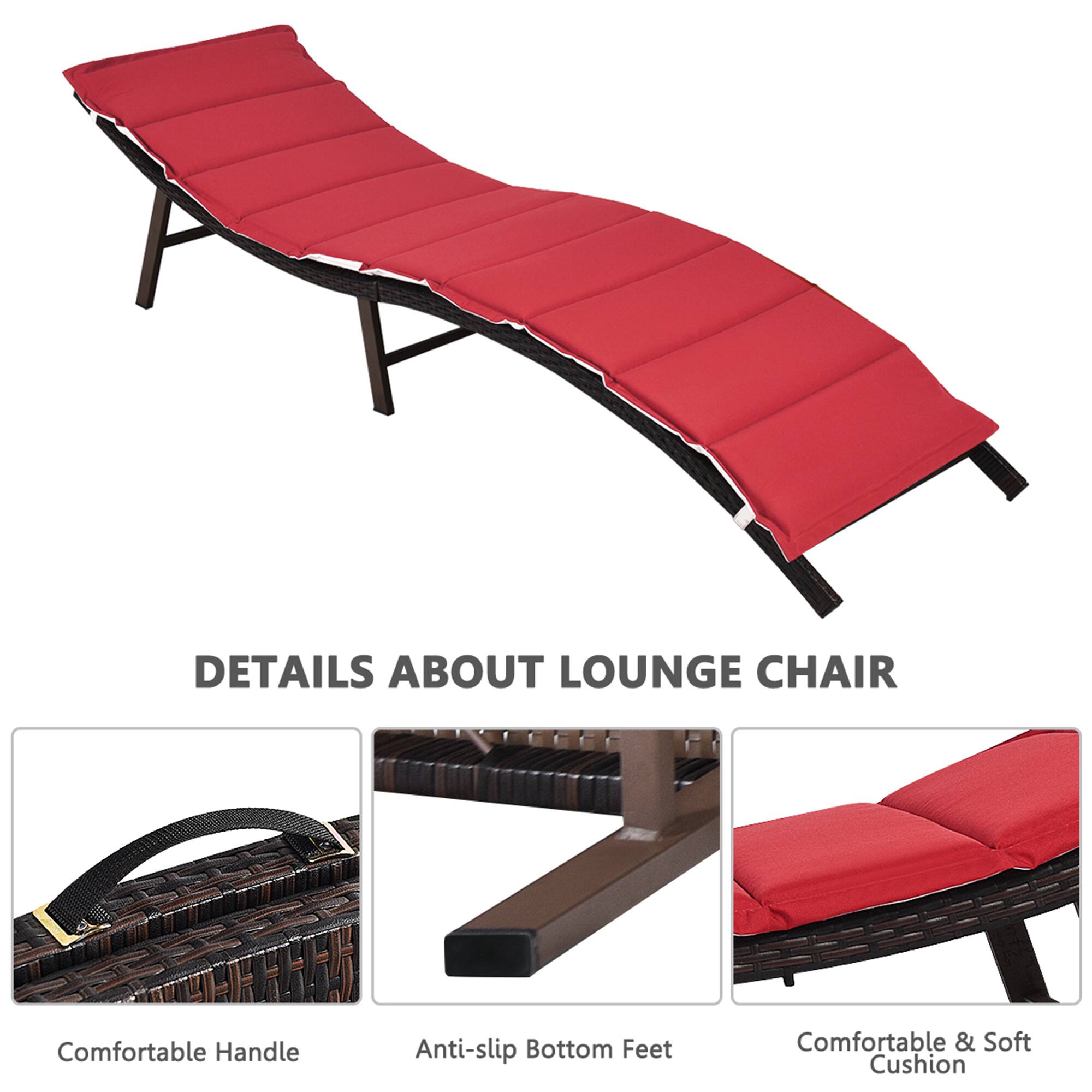 DETAILS ABOUT LOUNGE CHAIR

Comfortable Handle
Anti-slip Bottom Feet
Comfortable & Soft Cushion