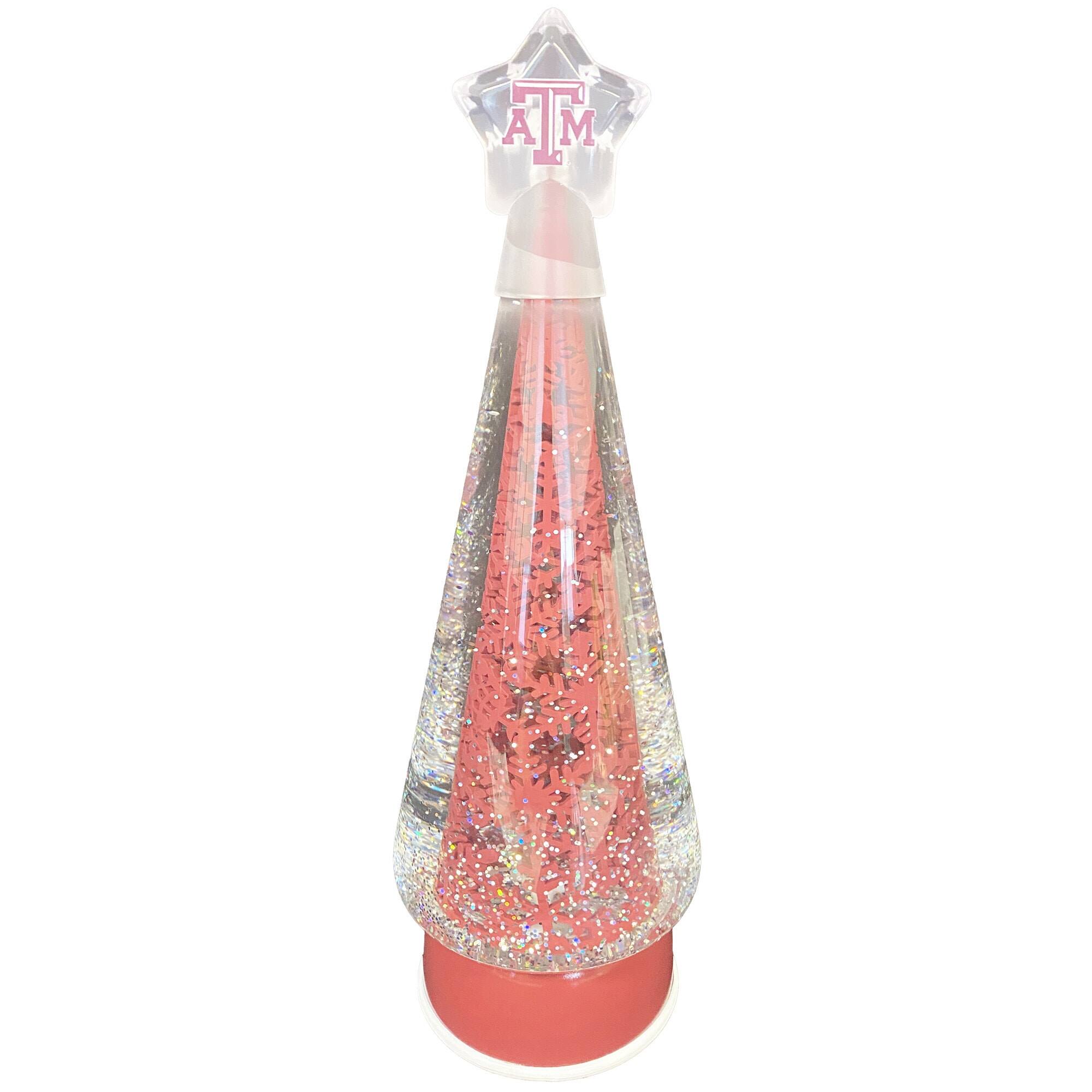 Alt View 1. Santa's Workshop - Texas A&M Aggies 12" Tree Globe - Red.