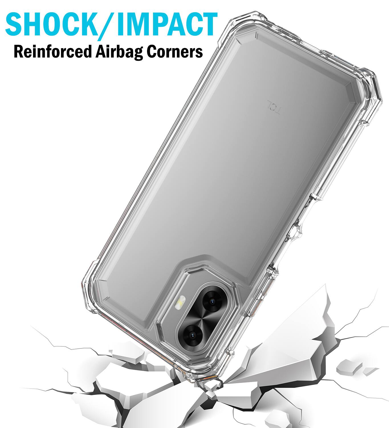 SHOCK/IMPACT  
Reinforced Airbag Corners