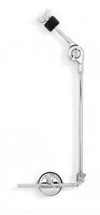 Front. Gibraltar Hardware - Bass Drum Mounted Cymbal Arm, Height Adjustable 12" Arm with Geared Tilter, Shell Mount Bracket Included.