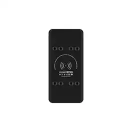 Pocket Juice - Wireless Plus 10K Power Bank – 3-in-1 10,000mAh Portable Charger with High-Speed Wireless Charging - Black