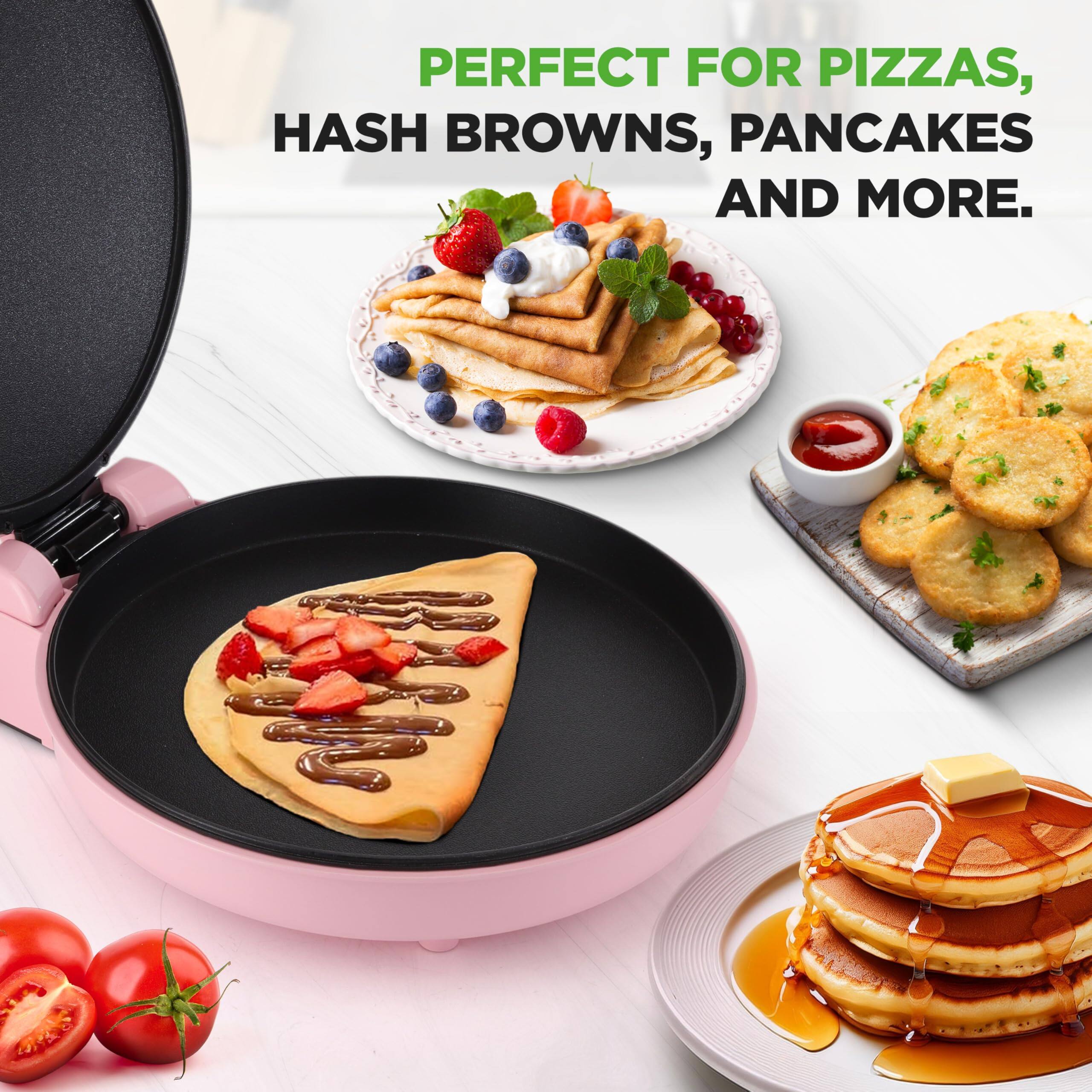 PERFECT FOR PIZZAS, HASH BROWNS, PANCAKES AND MORE.