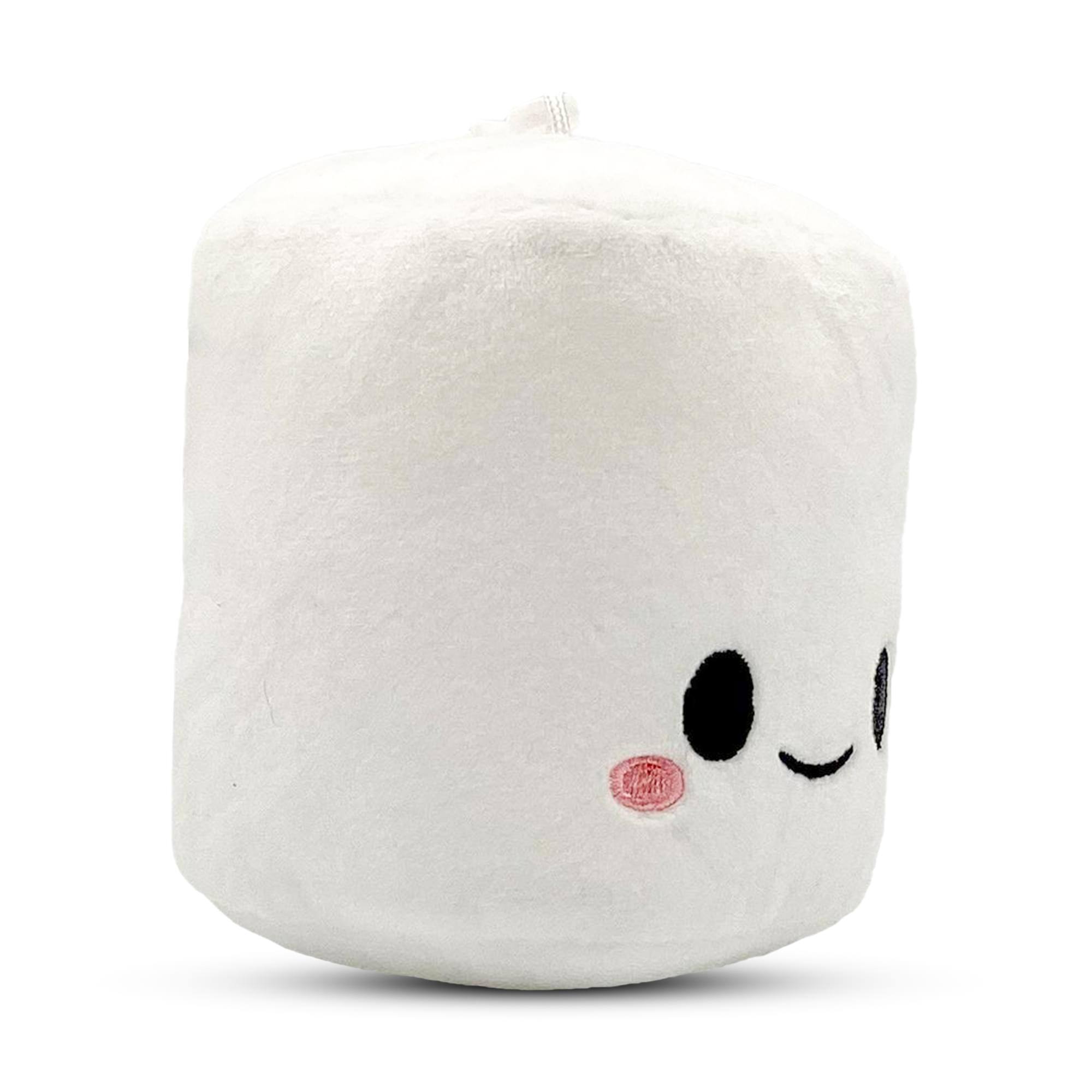 Alt View 1. Golden Bell Studios - Marshfellows Plush Key Chain - White.