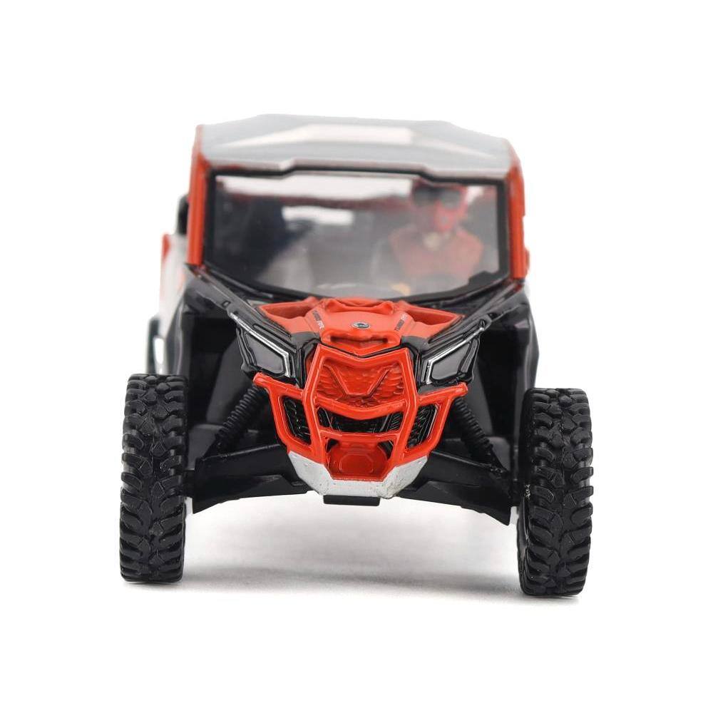 Back. BRP Models - Can-Am Maverick X3 X RS Turbo RR Chalk Gray and Magma Red with Driver Figure 1/32 Diecast Model by BRP Models - Multi.