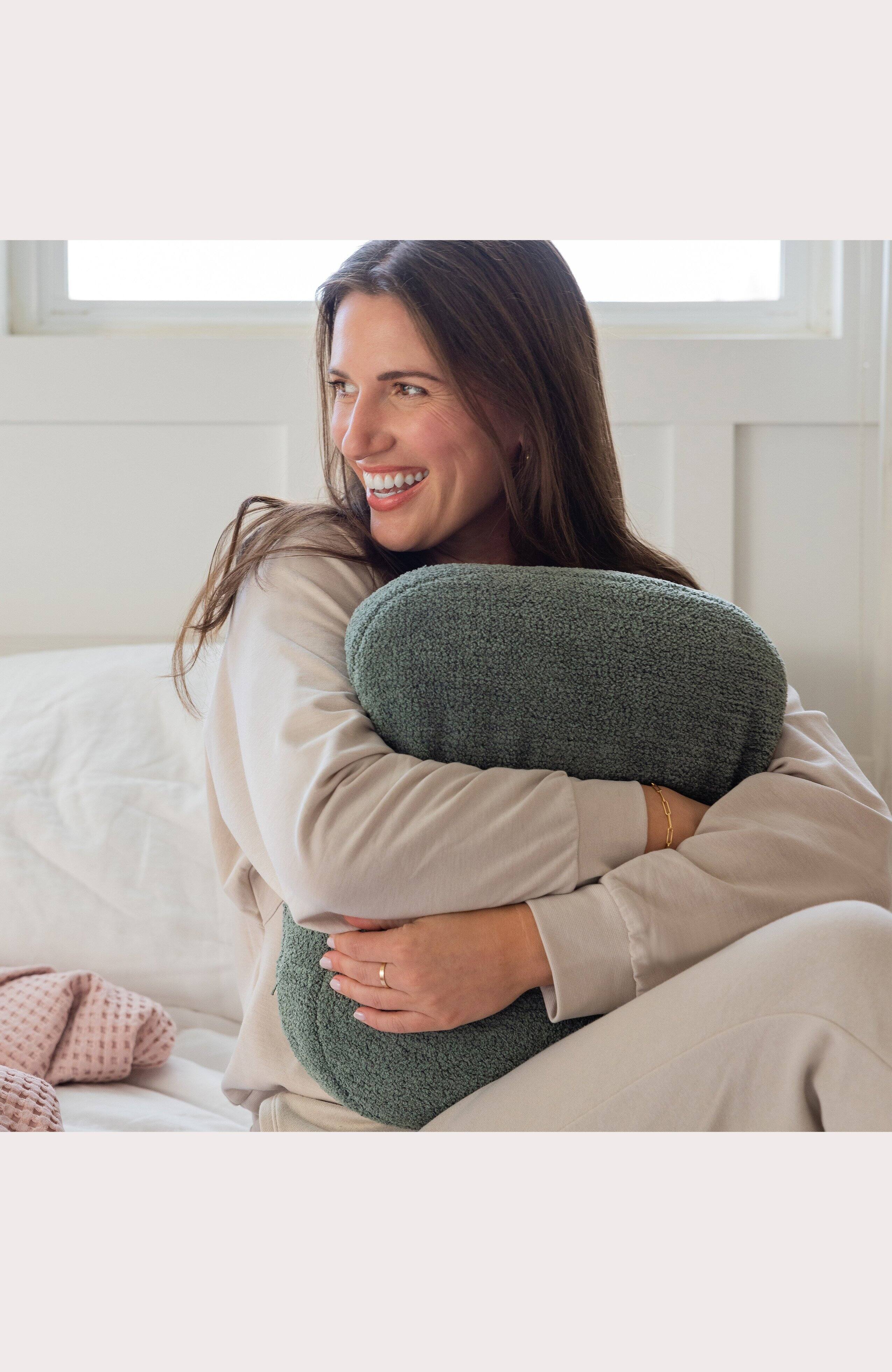 Alt View 2. Quiet Mind - The Original Weighted Pillow - Medium - Agave Green.