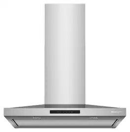 KitchenAid - 36 inches - Recirculating & Convertible - Wall Range Hood - Stainless Steel