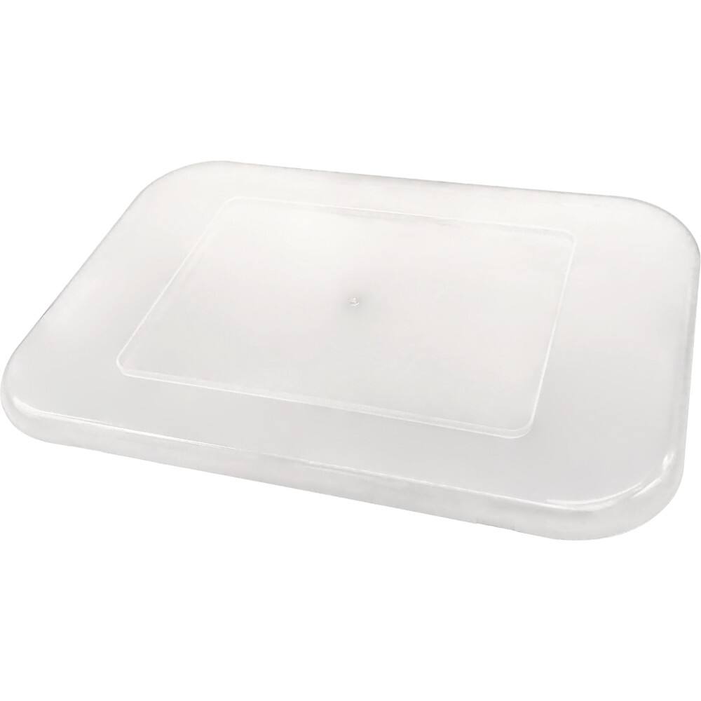 Front. Teacher Created Resources - Teacher Created Resources Clear Plastic Storage Bin Lid - Small.