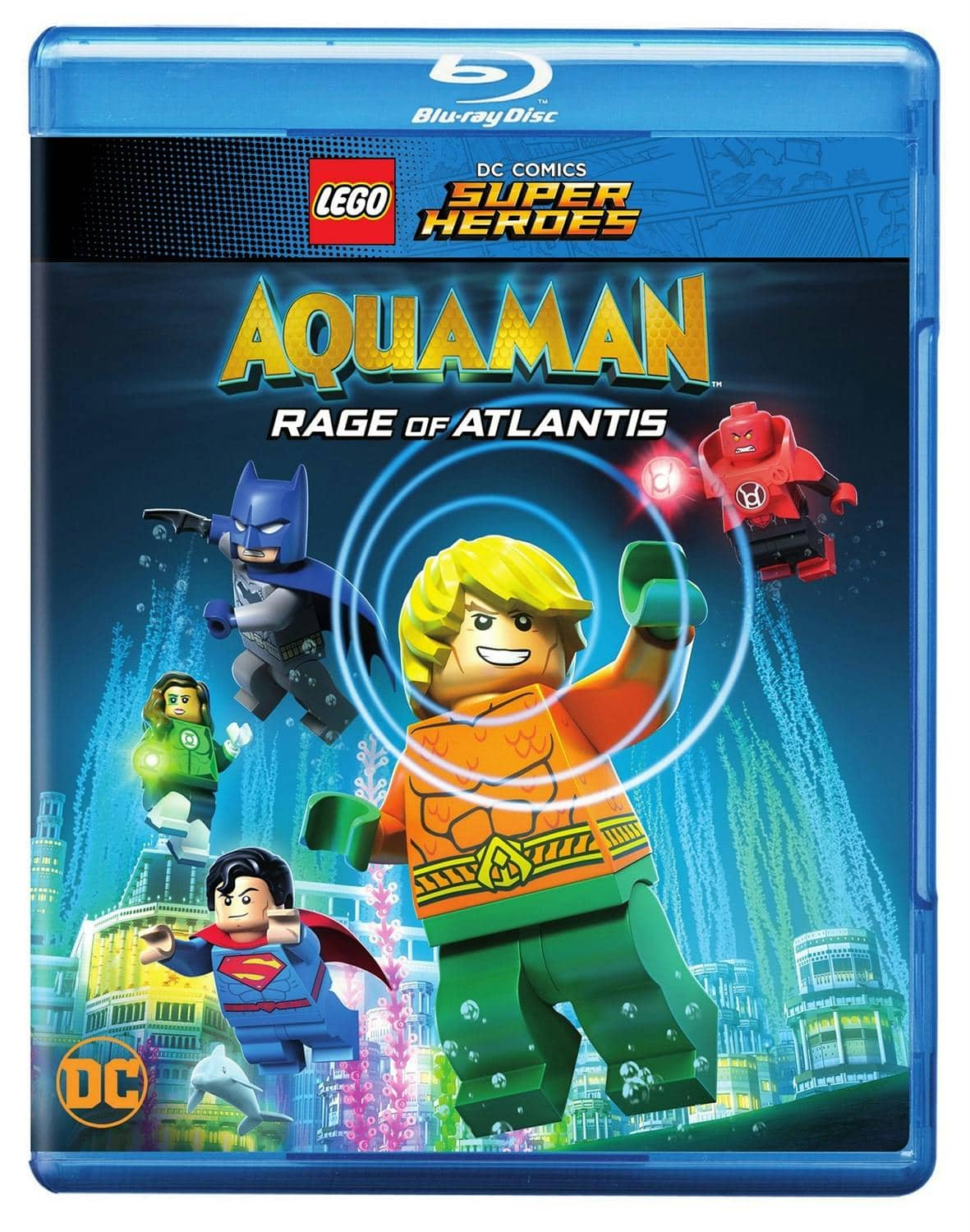 LEGO DC Super Heroes: Aquaman: Rage of Atlantis /no mini fig [Blu-ray] [Standard]