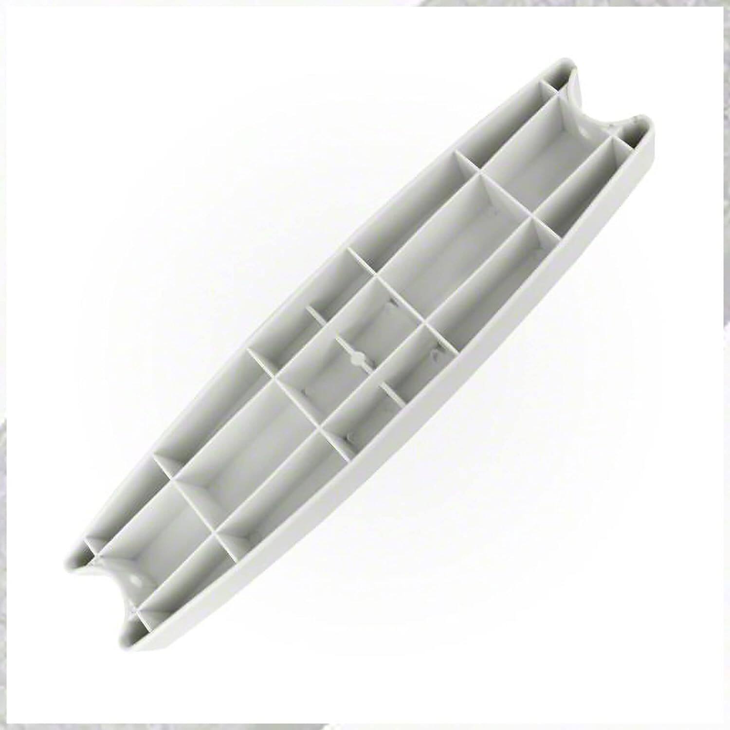 Alt View 2. Swim Central - Heavy Duty Replacement Molded Swimming Pool Ladder Step - 19.5" - White.