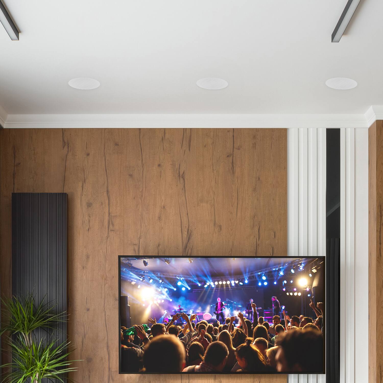 Alt View 2. Proficient Audio - Proficient Audio C895s Signature C895s 175-watt 8-in. 2-way In-ceiling Speaker Set - brown.