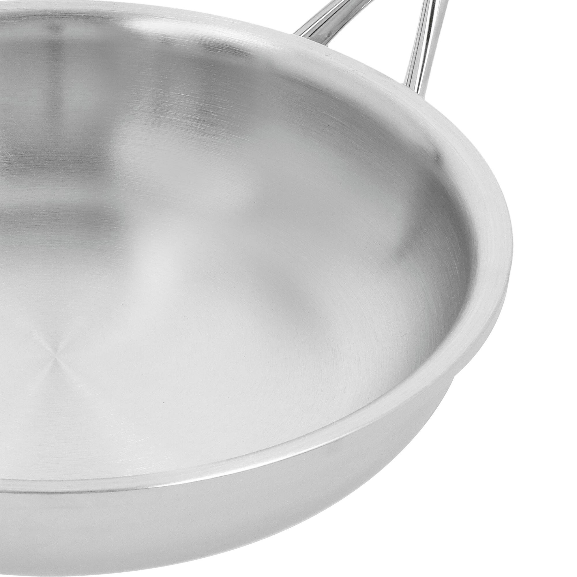 Alt View 5. Demeyere - Demeyere Atlantis Proline 7 9.4-inch Stainless Steel Fry Pan - Stainless Steel.