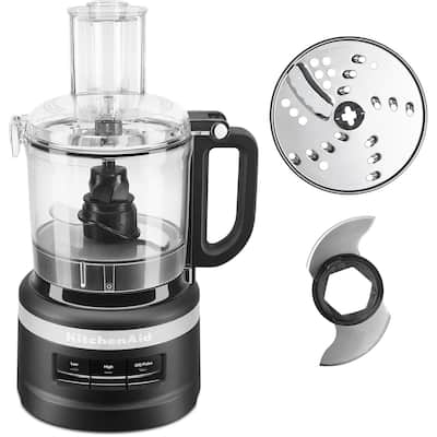 KitchenAid Easy Store 7 Cup Food Processor in Matte Black KitchenAid Easy Store 7 Cup Food Processor in Matte Black