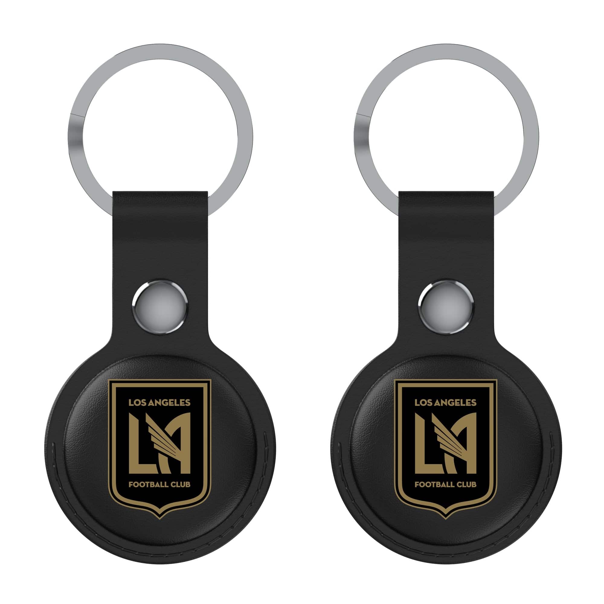 Keyscaper - LAFC Two-Pack AirTag Holders - Black