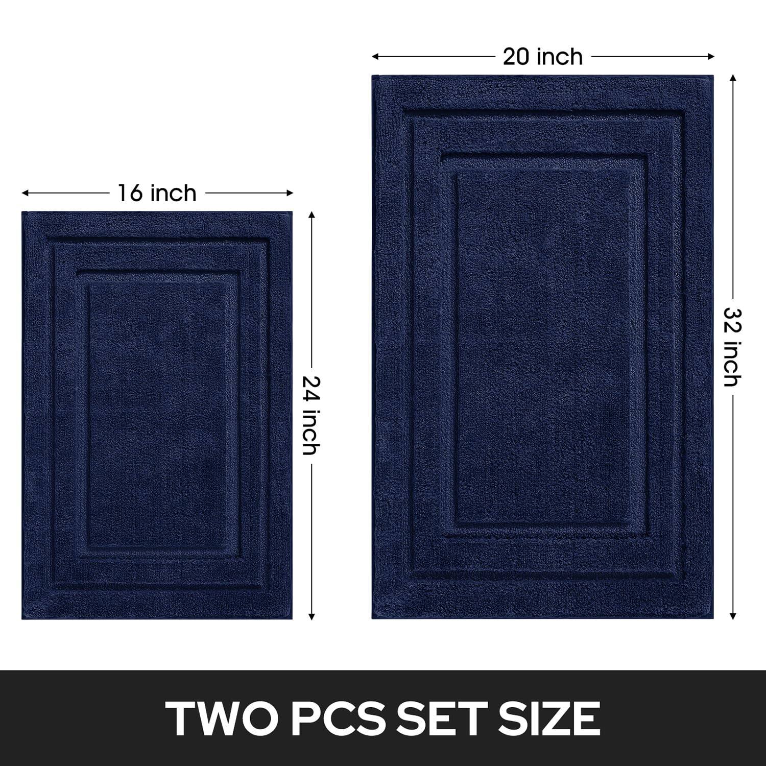 20 inch x 32 inch  
16 inch x 24 inch  

TWO PCS SET SIZE