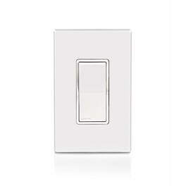 Leviton - Single Pole Rocker Switch 1 pk - White