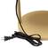 Alt View 22. Simple Designs - Round Etagere Storage Floor Lamp with 2 USB, 1 Outlet - Tan.