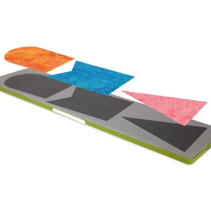 Front. AccuQuilt - GO! Ornaments Medley Die - Black.