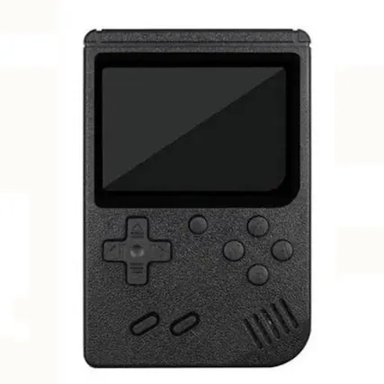 Front. Kitcheniva - Classic Retro Game Console 400 Games Handheld Portable Player Black - Black.