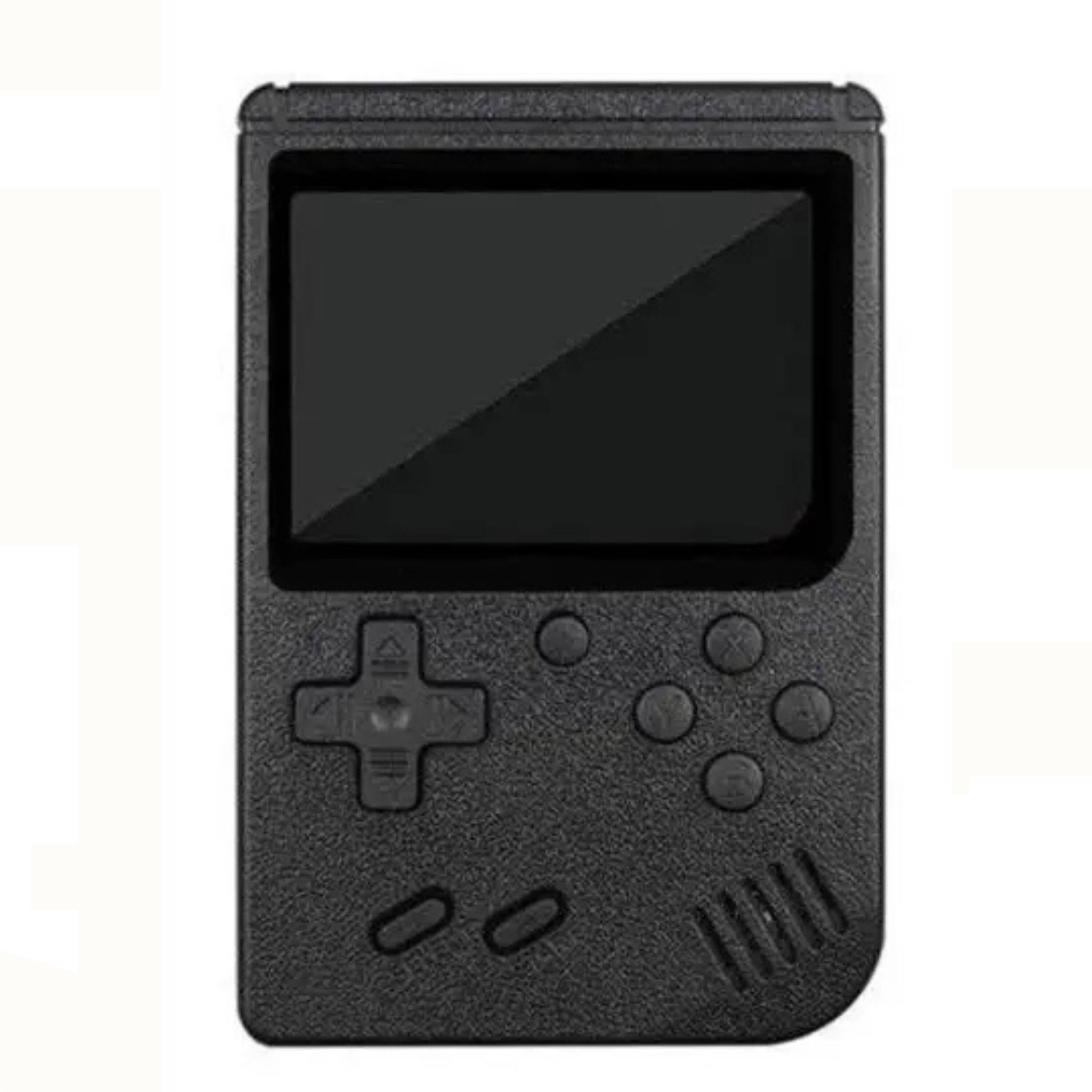 Front. Kitcheniva - Classic Retro Game Console 400 Games Handheld Portable Player Black - Black.