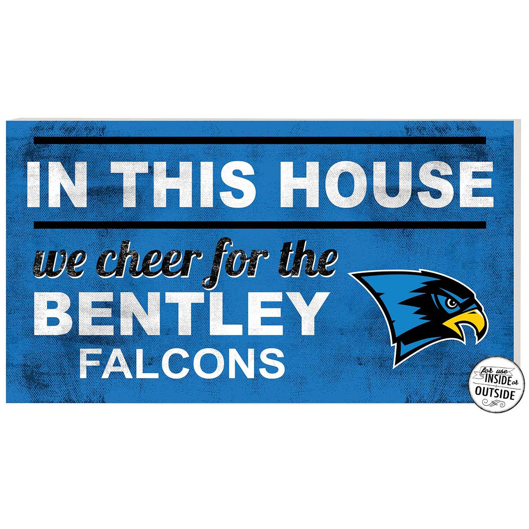 Bentley Falcons 11" x 20" Indoor/Outdoor In This House Sign
